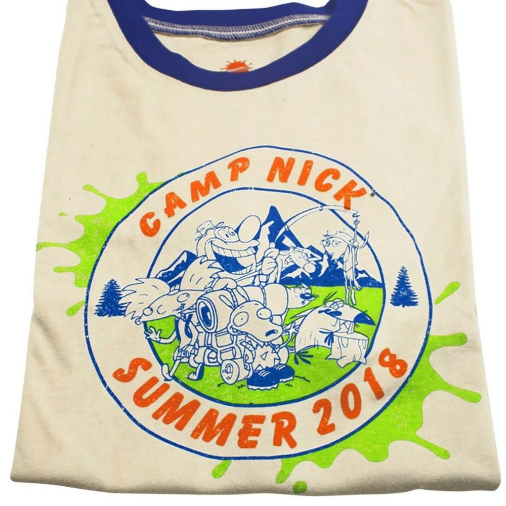 Nick Nickelodeon SDCC 2018 t-shirt retro 90s rare